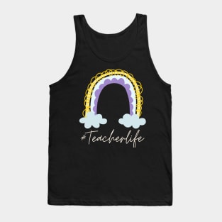 Teacher Life, Kindergarten Teacher Appreciation Gift Tank Top